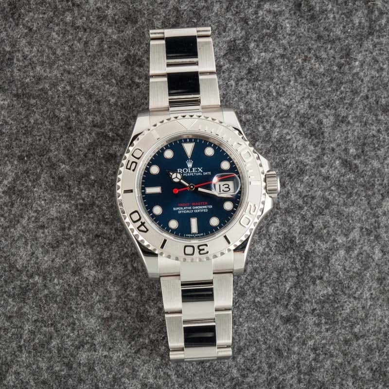 Rolex Yacht-Master ref 116622 Blue Dial