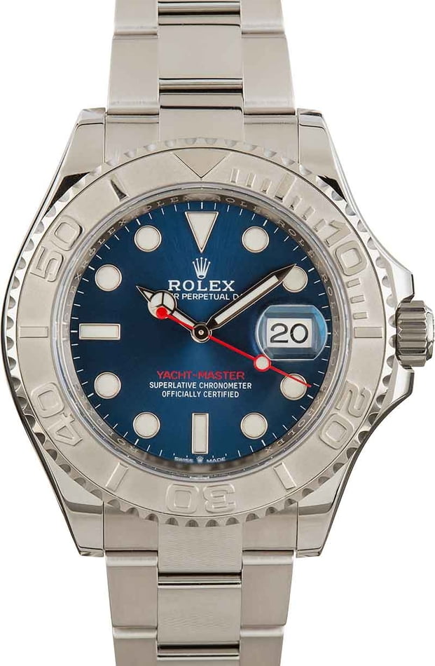 Rolex Yacht‑Master 40 watch: Oystersteel and platinum - m126622