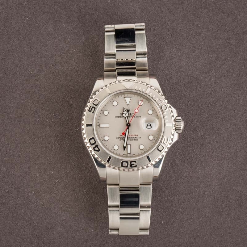 Rolex Yachtmaster 16622 Stainless Steel and Platinum