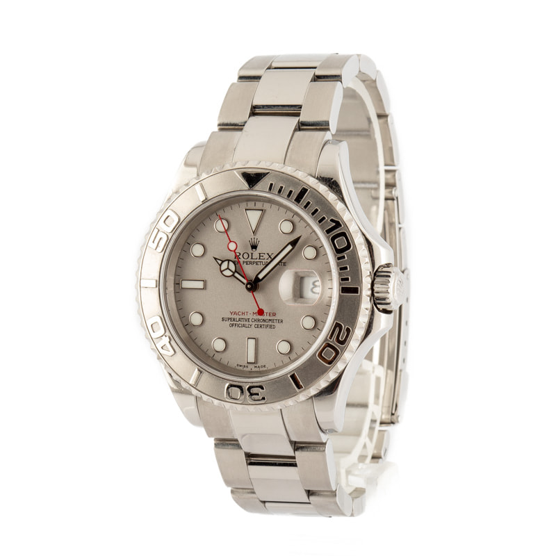 Rolex Yachtmaster 16622 Stainless Steel and Platinum