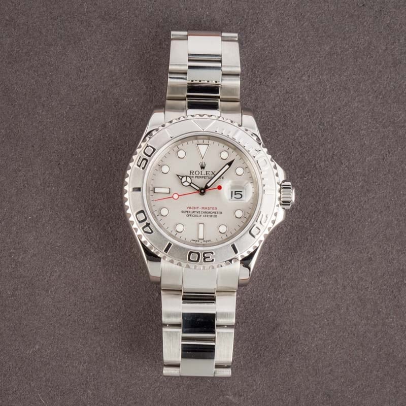 Rolex Yacht-Master 16622 Platinum Bezel