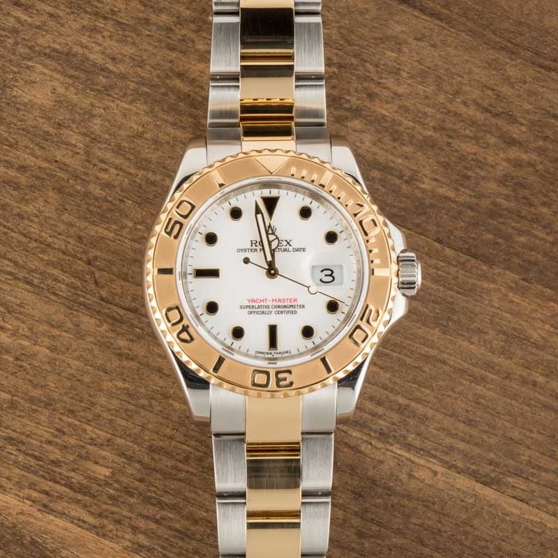 Yacht master white face sale