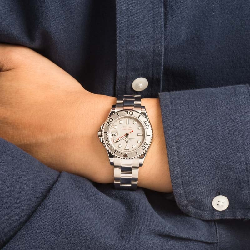 Rolex Yacht-Master 35MM 168622 Platinum