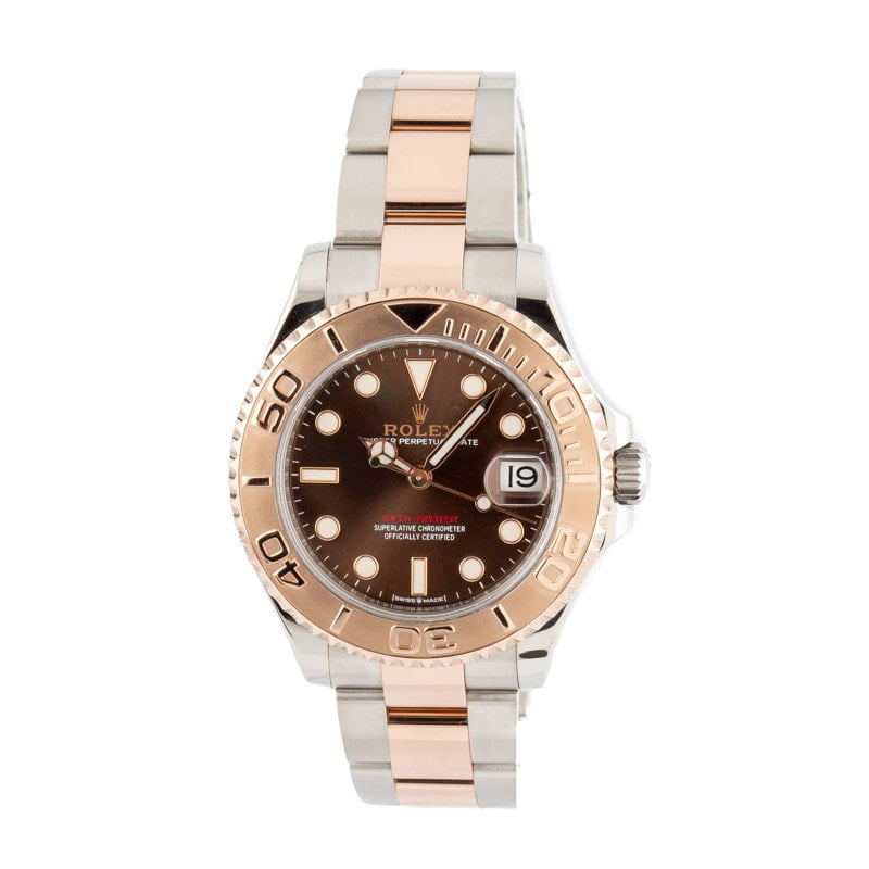 Pre-Owned Rolex Yacht-Master 268621 Brown Dial