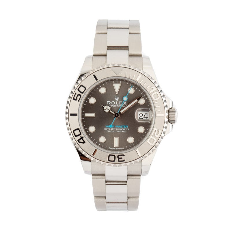 Pre-Owned Rolex Yacht-Master 268622 Slate Dial