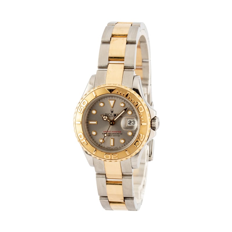 Ladies Rolex Yacht-Master 69623 Slate Dial