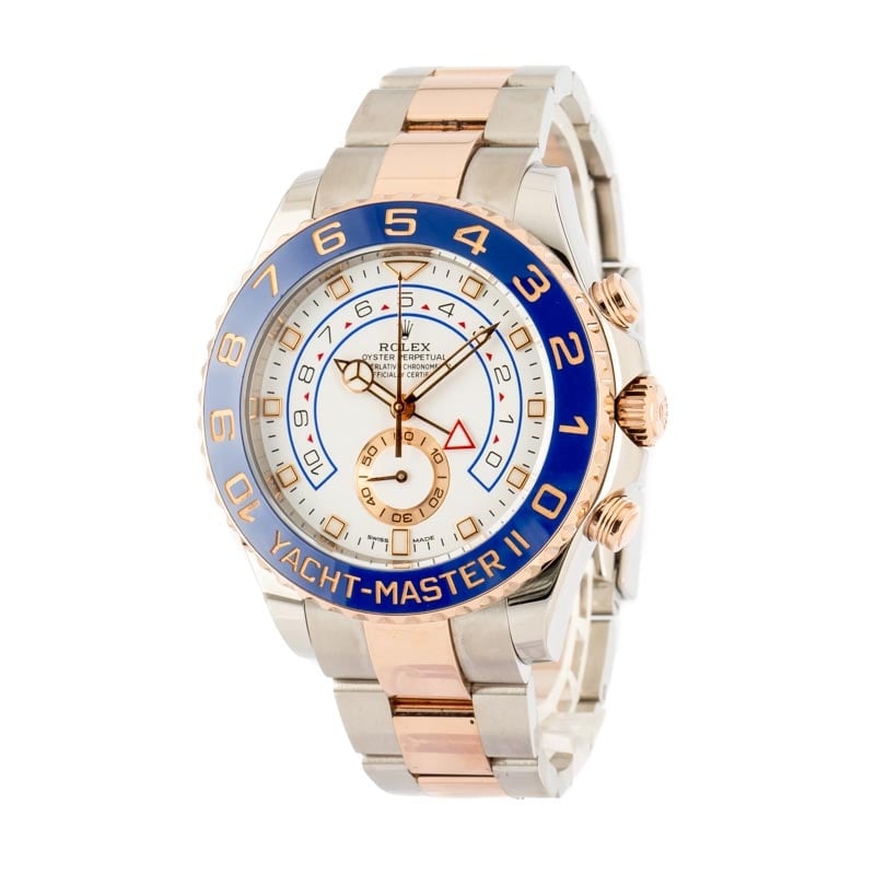 Rolex Yacht-Master II Ref 116681 Everose Gold & Steel