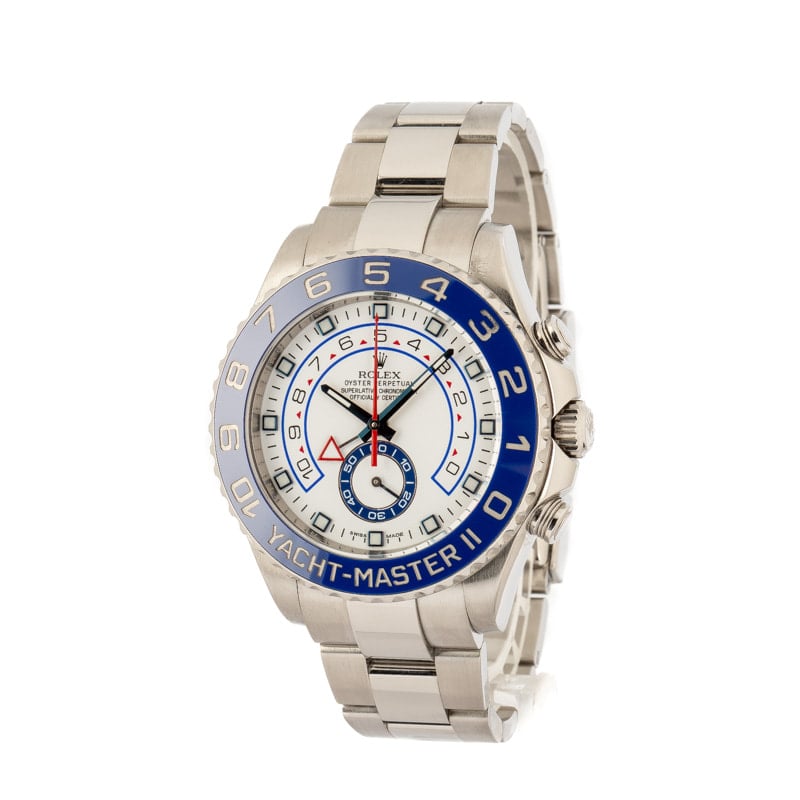 Used Rolex Yacht-Master II Ref 116680 Blue Ceramic Model