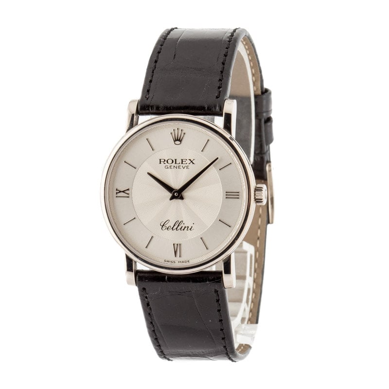 Rolex Cellini Ref 5115 18k White Gold