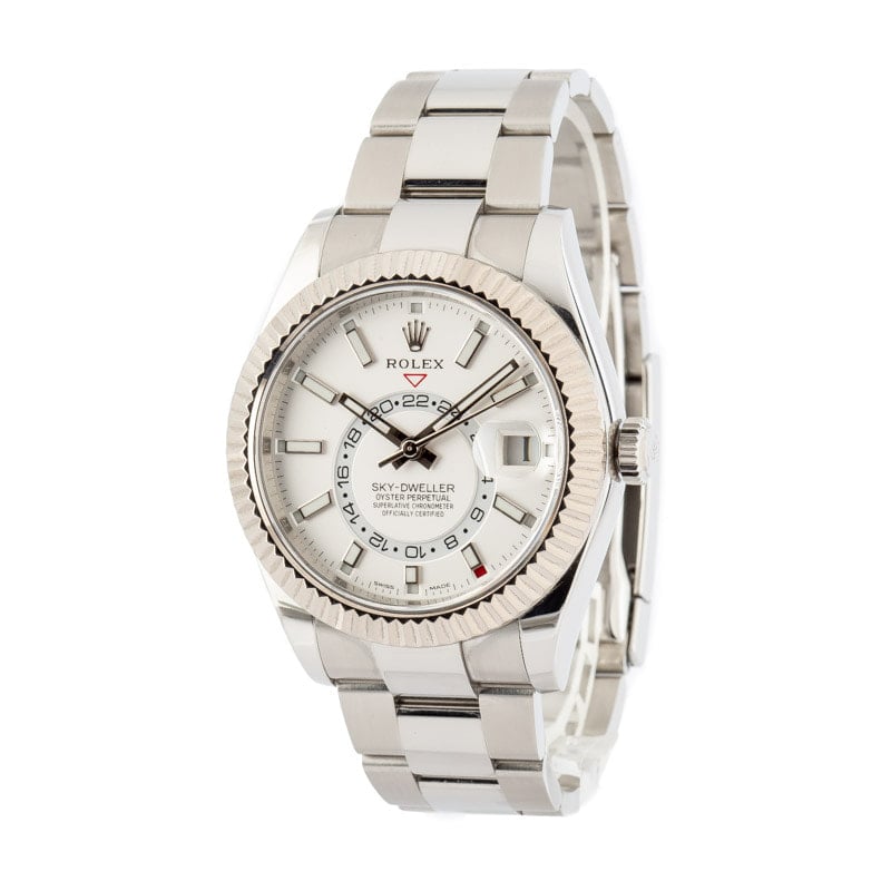 Rolex Sky-Dweller 326934 White Dial