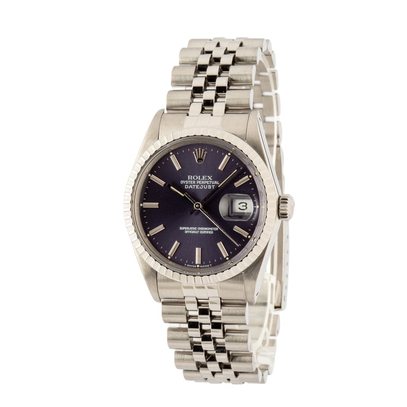 Rolex Datejust 16030 Blue Dial