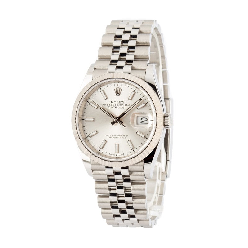 Rolex Datejust 126234 Silver Dial