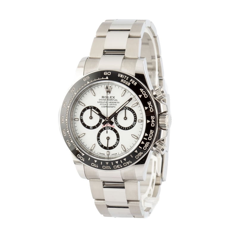 Rolex Cosmograph Daytona Ref 126500 White Dial