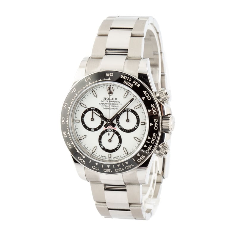 Rolex Cosmograph Daytona Ref 126500 White Dial