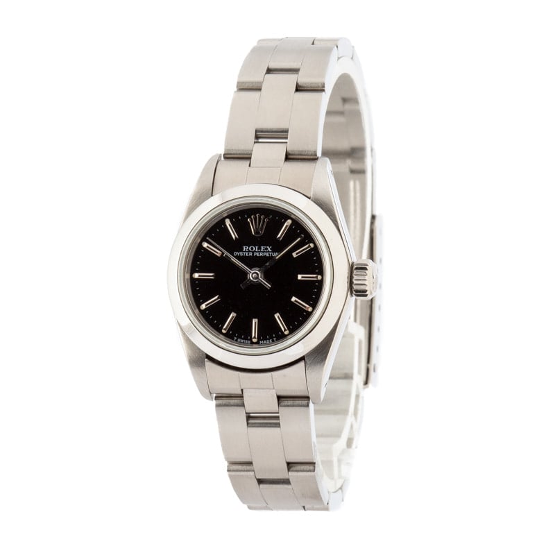 Rolex Oyster Perpetual 67180 Black Dial