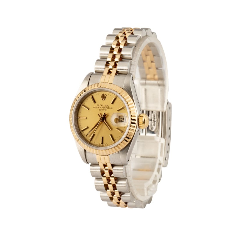 Rolex Date 69173 Champagne