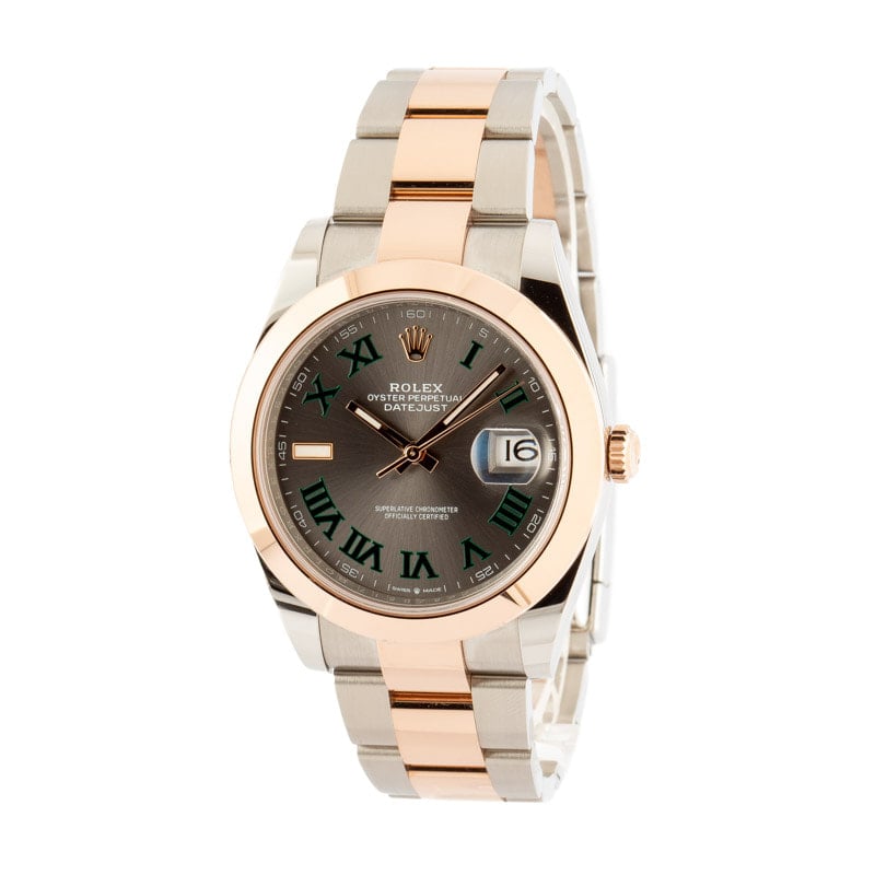 Rolex Datejust 41 ref 126301 Wimbledon Dial