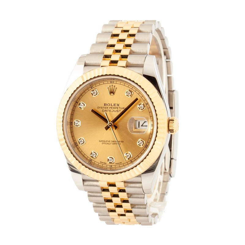 Pre Owned Rolex Datejust 126333 Diamond Dial