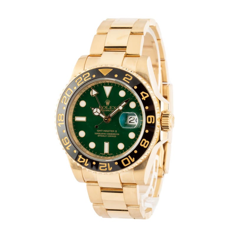 169559 Rolex GMT-Master II ref 116718 Green Dial