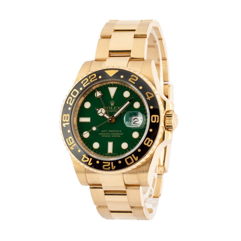 Rolex GMT-Master II 116718 Green Dial