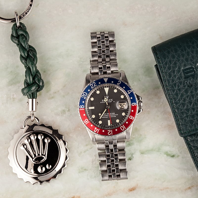 Rolex Vintage 1966 GMT Master 1675 Pepsi Bezel