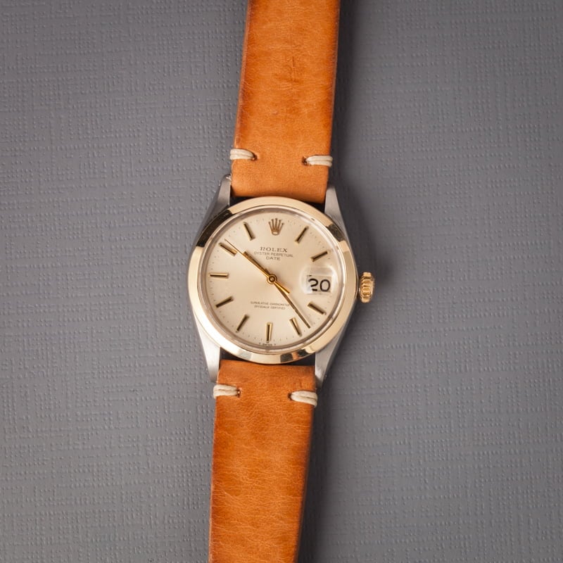 Rolex Date 1500 Two Tone