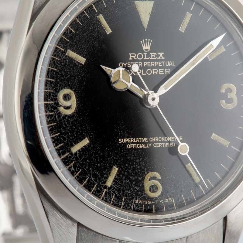 Vintage Rolex Explorer Ref 1016 Steel Oyster