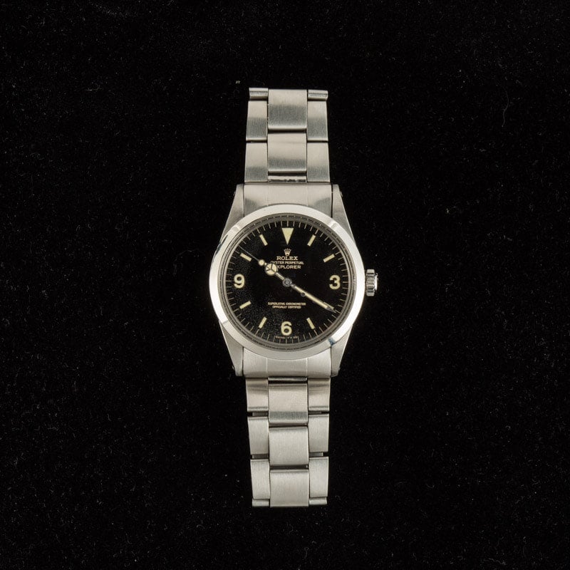 Vintage Rolex Explorer Ref 1016 Steel Oyster