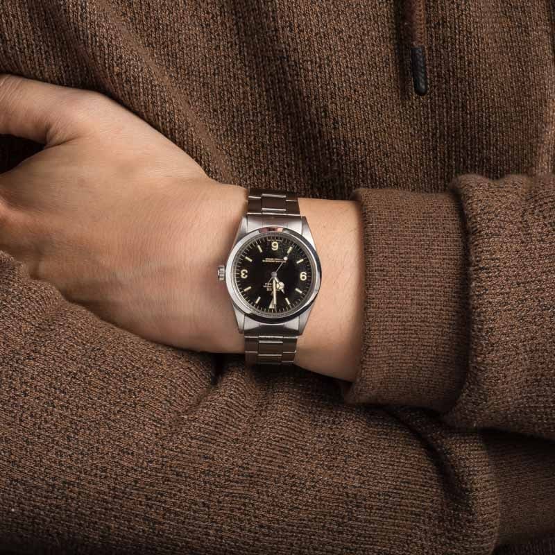 Vintage Rolex Explorer Ref 1016 Steel Oyster