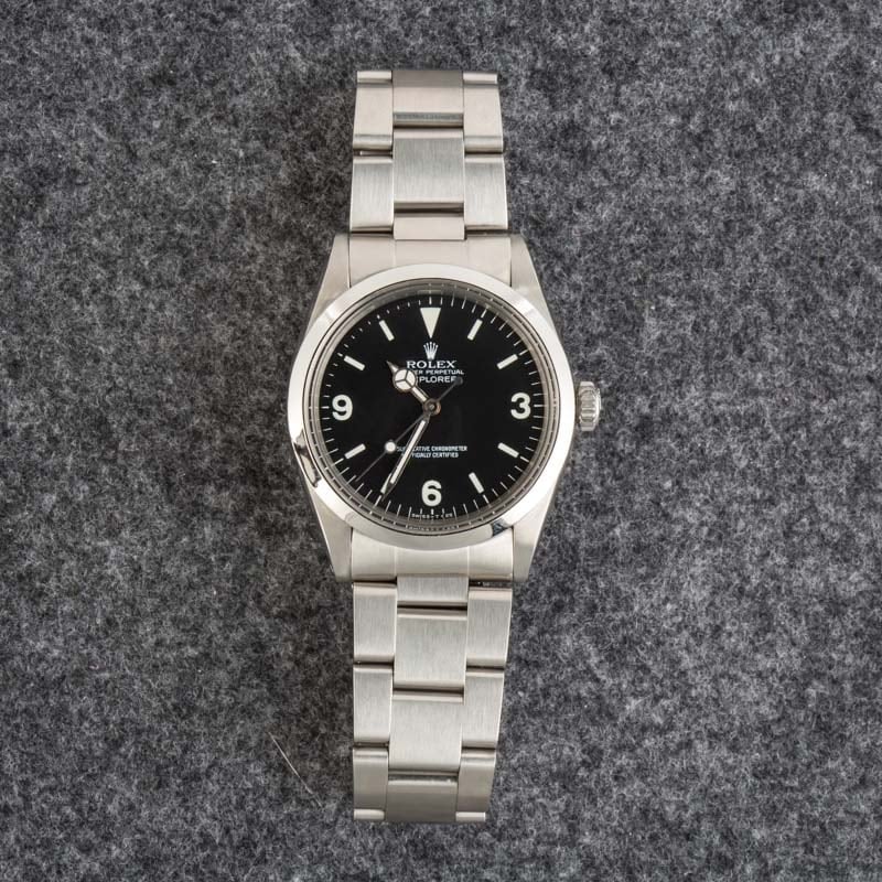 Vintage Rolex Explorer ref 1016 Stainless Steel