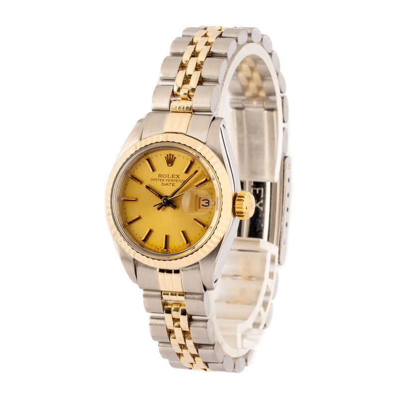 Rolex Date 6917 Champagne Dial