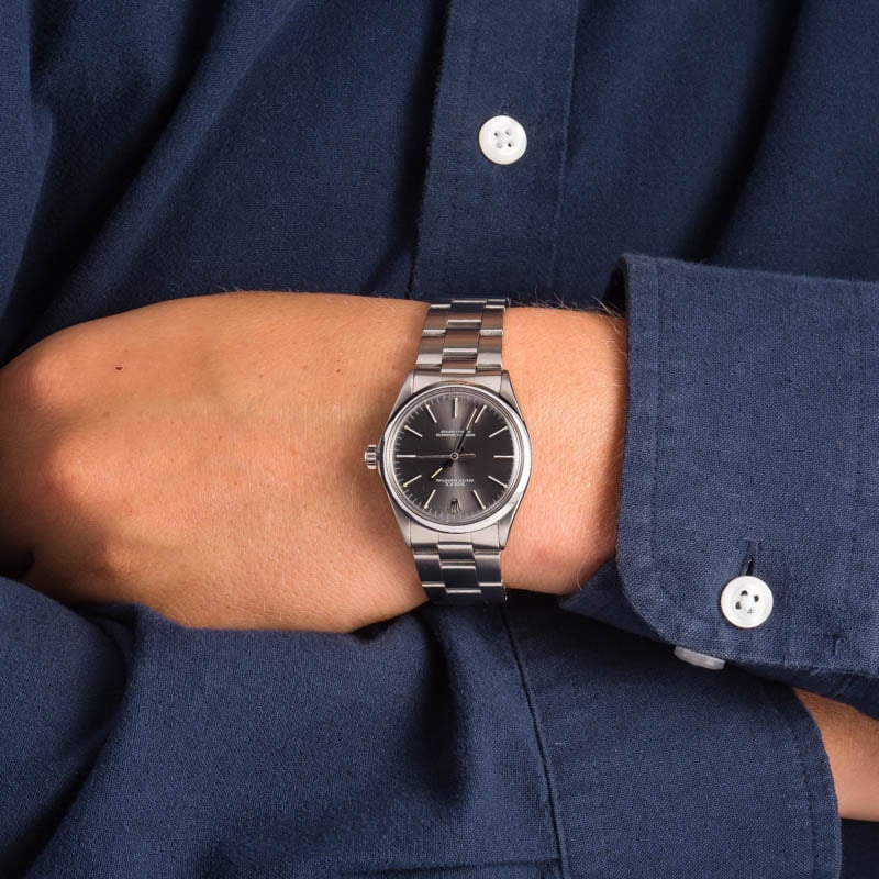 Rolex Oyster Perpetual 1002 Slate Dial