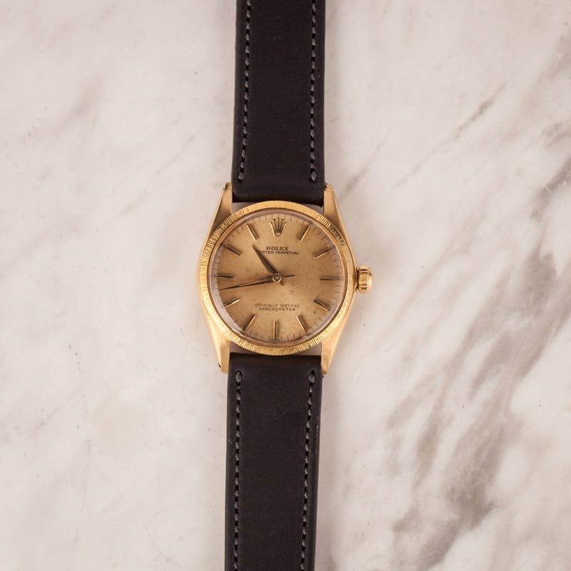 Rolex Oyster Perpetual 6547 Yellow Gold