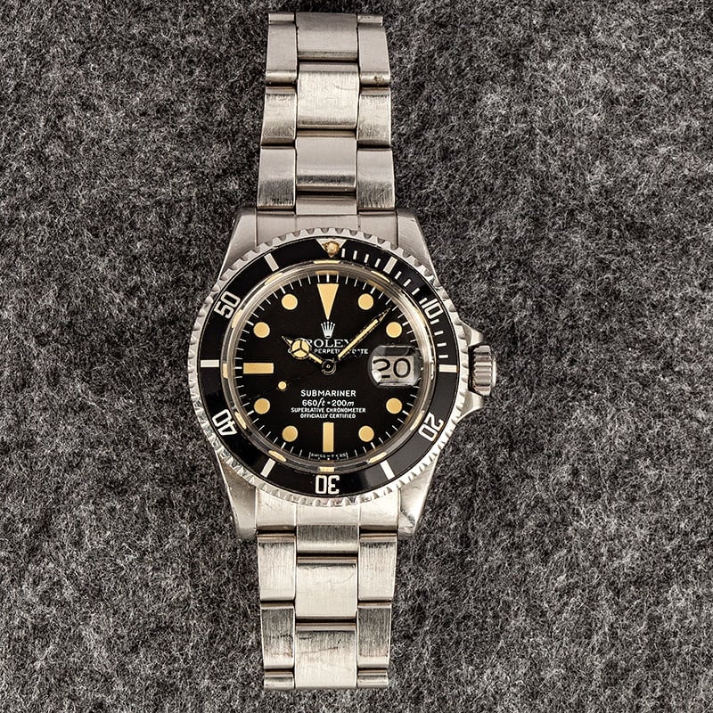 Vintage Rolex Submariner 1680/8 Papers for sale