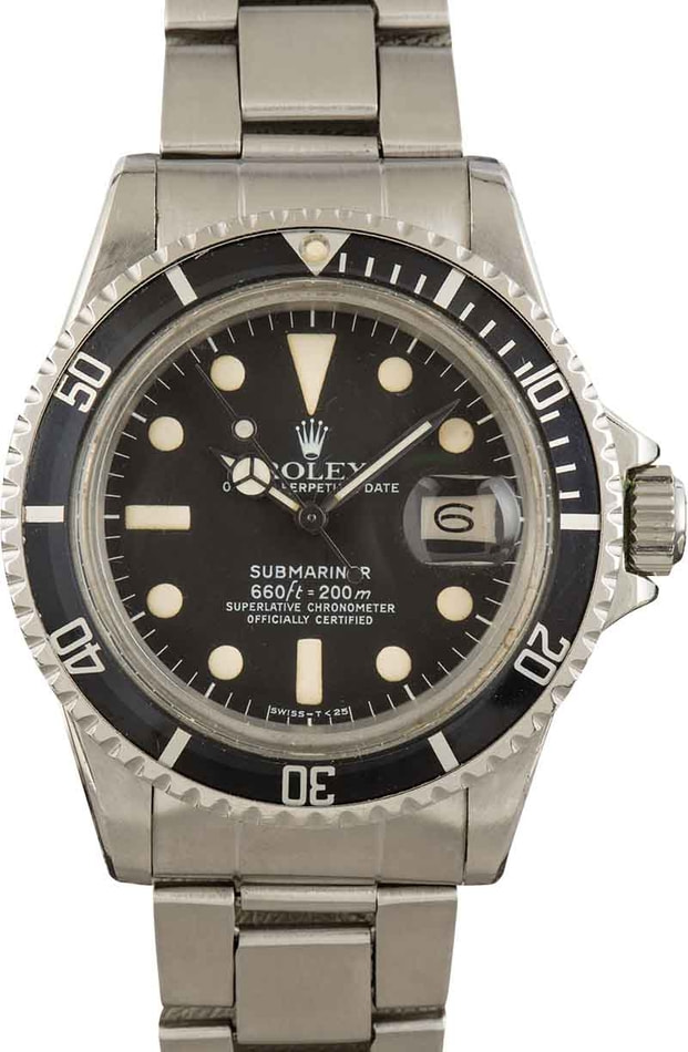 Buy Used Rolex Submariner 1680 | Bob's Watches - Sku: 113461