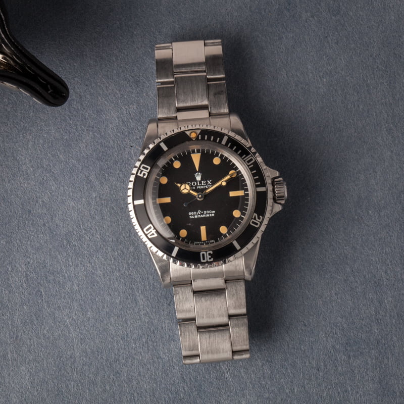 Rolex Submariner 40, Ref 5513, Men's, Matte Non-Serif Dial, Stainless  Steel, 1969, All original - Estates Consignments Rolex Submariner 40, Ref  5513, Men's, Matte Non-Serif Dial, Stainless Steel, 1969, All original