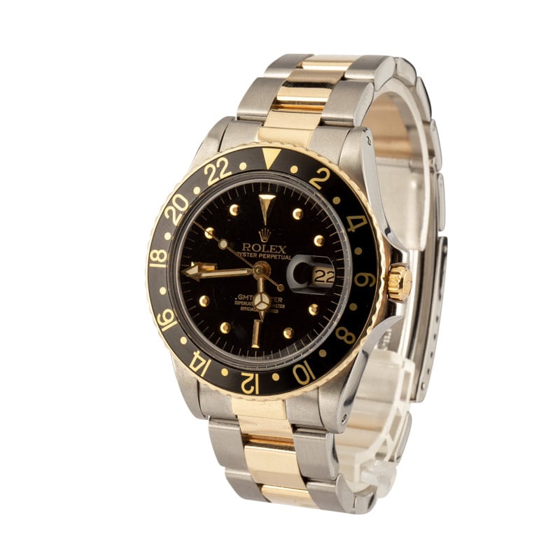 Vintage Rolex GMT-Master 1675 Steel & Yellow Gold