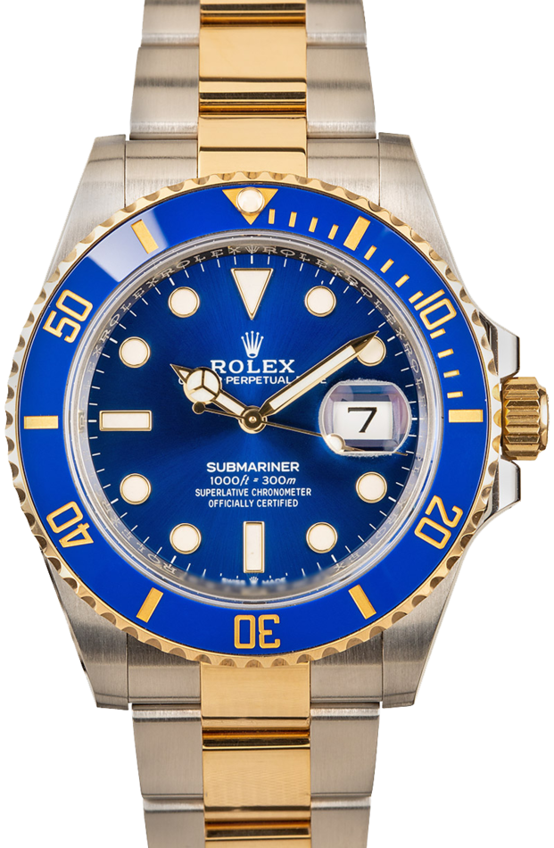 used rolex submariner 2 tone