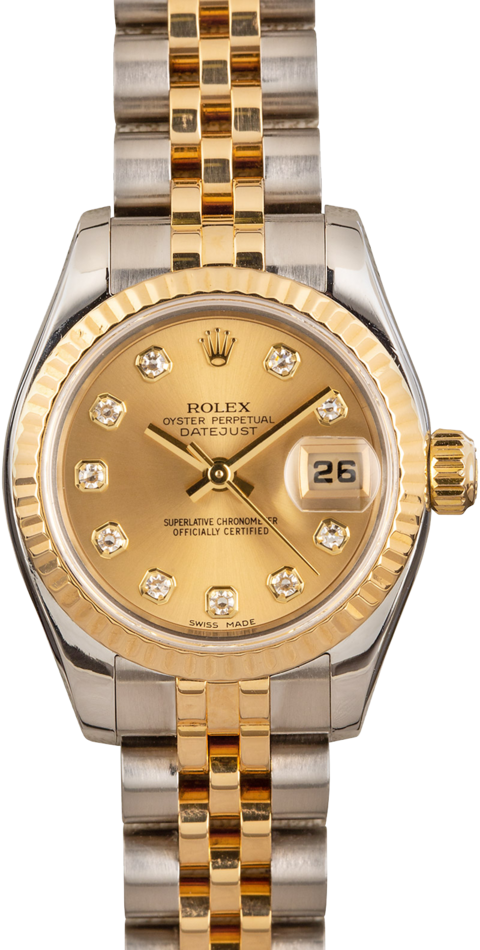 Buy Used Rolex Lady Datejust 79173 | Bob's Watches - Sku: 148964