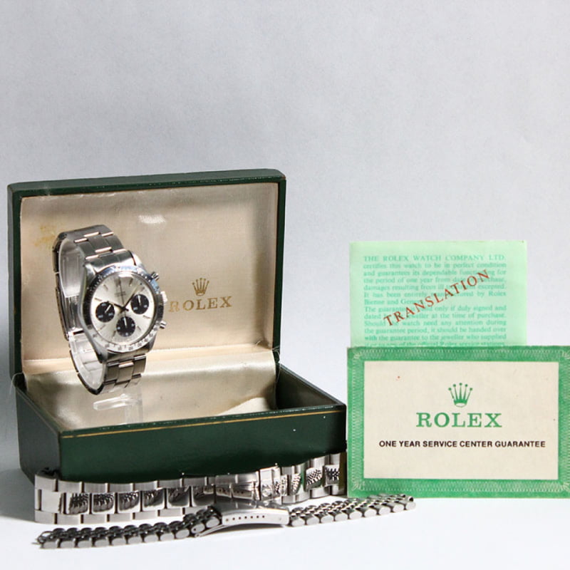 Auction Vintage Rolex Daytona Bob s Watches