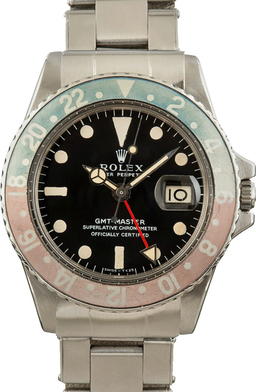 Auction Vintage Rolex GMT Master 1675 Bob s Watches