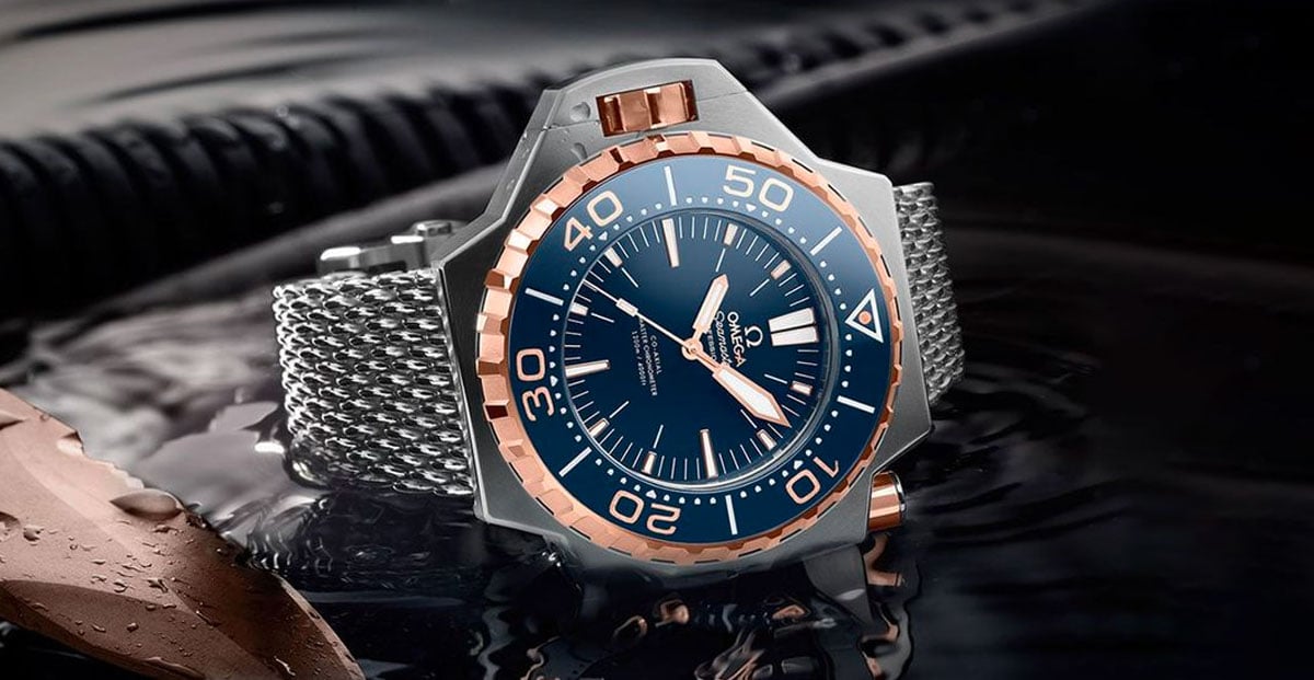 omega watches Seamaster Ploprof 1200m Co-Axial Master Chronometer