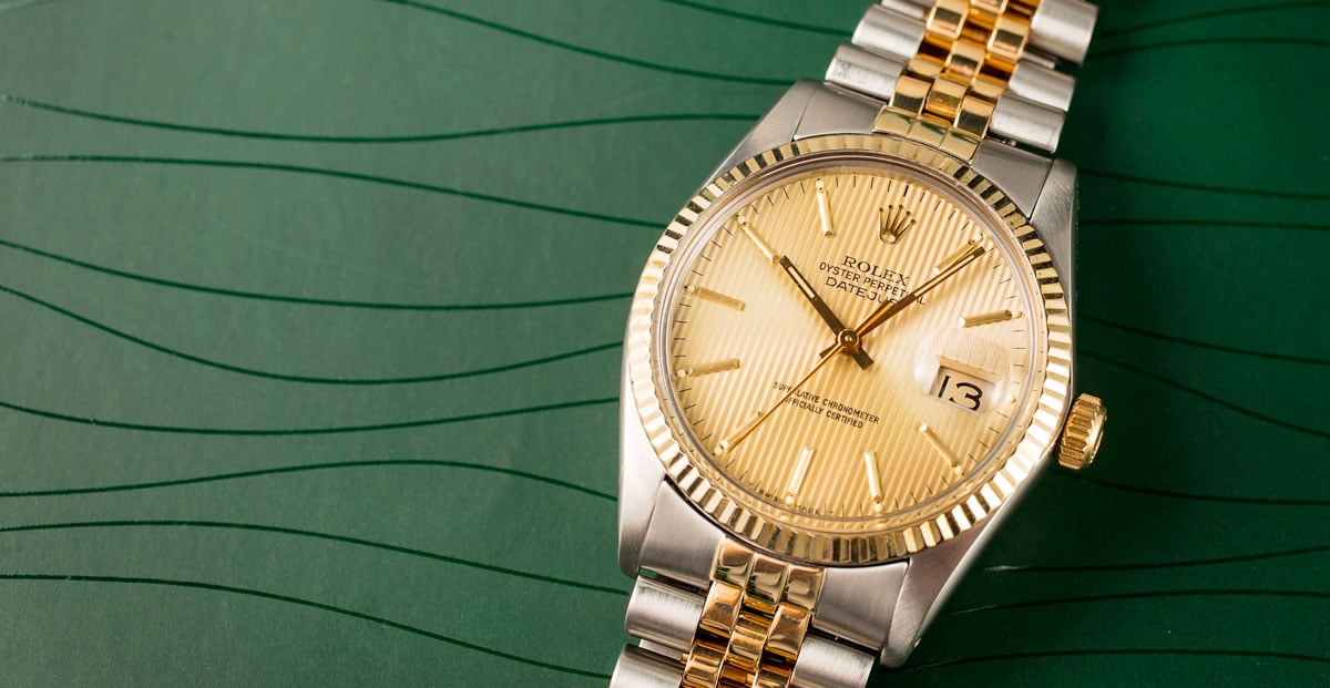 brand history rolex datejust two-tone 16013 brand history rolex datejust two-tone 16013