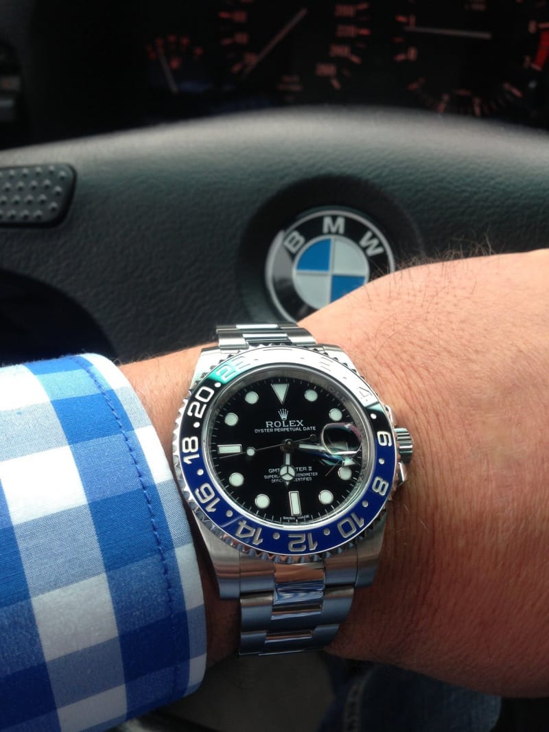 Rolex GMT Reference 116710BLNR