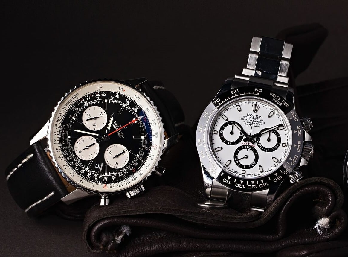 Breitling and Rolex Watches