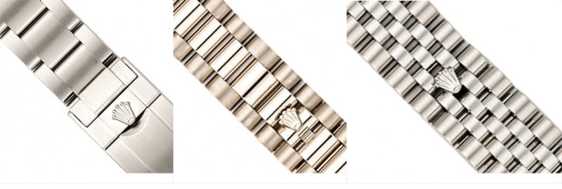 rolexusedparts: Rolex Bracelets