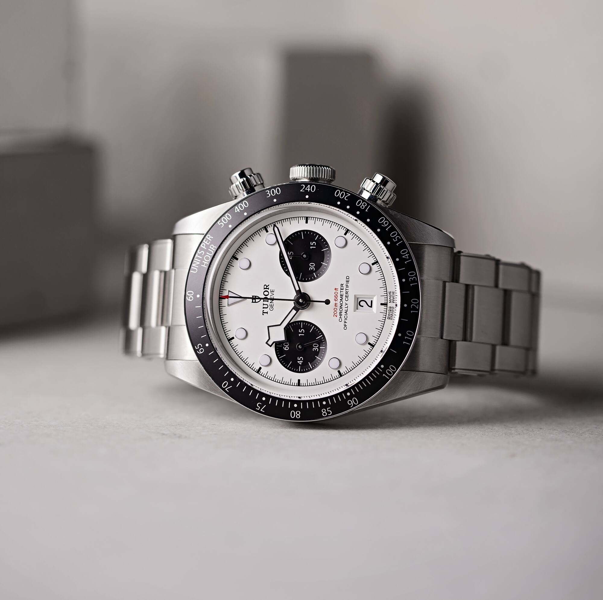 tudor black bay chrono panda