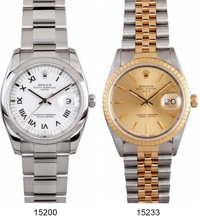 stainless steel watch and two-tone rolex stainless steel watch and two-tone rolex