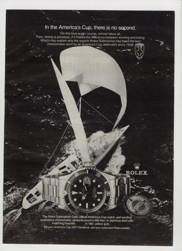 rolex submariner ad