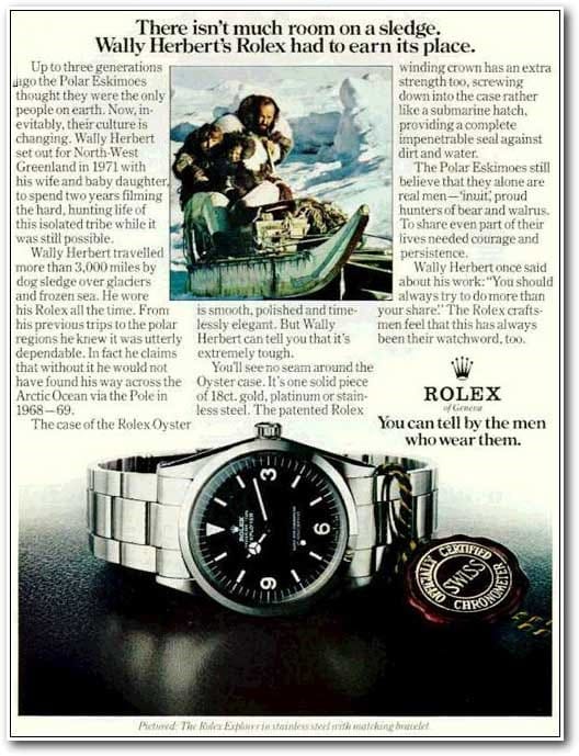 Famous Vintage Rolex Ads Throughout History